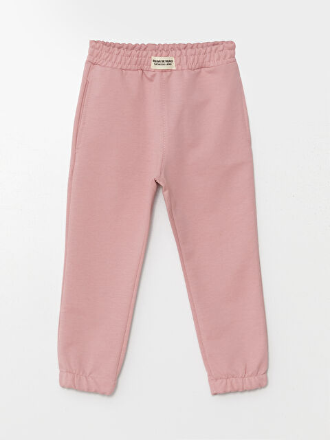 Mışıl Kids Beli Lastikli Kalın Kız Bebek Jogger Eşofman Altı - W4K799Z1-FSX