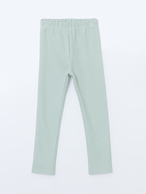 LCW Kids Beli Lastikli Basic Kız Bebek Tayt - W4KA52Z1-FKS