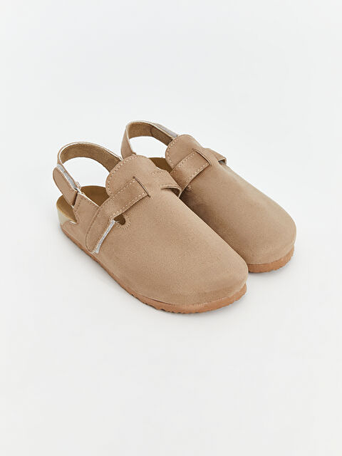 LCW STEPS Cırt Cırtlı Süet Erkek Çocuk Ev Terliği - W4KA58Z4-Z3M