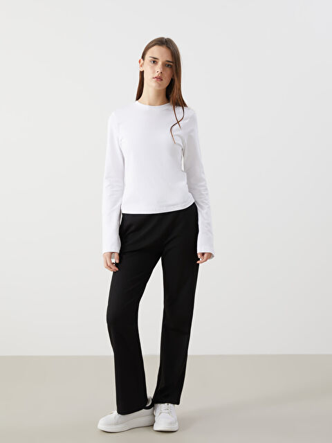 LCWAIKIKI Basic Beli Lastikli Kadın Pantolon - W4KC02Z8-CVL