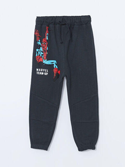 LCW Kids Spider-Man Baskılı Erkek Çocuk Jogger Eşofman Altı - W4KC59Z1-R4W