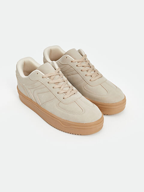 LCW STEPS Bağcıklı Kadın Spor Ayakkabı - W4KF23Z8-R81