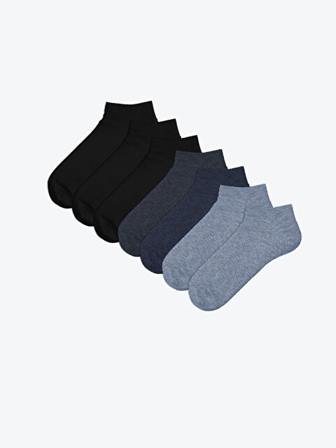 LCW ACCESSORIES Erkek Patik Çorap 7'li - W4KH19Z8-CSH