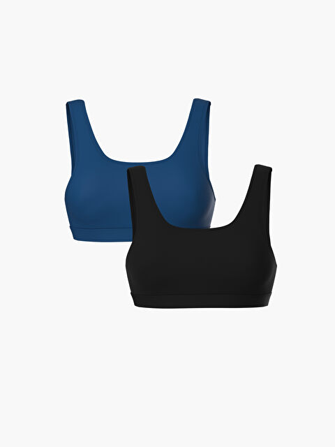 LCW Young U Yaka Pedli Büstiyer 2'li - W4KH72Z8-Z3U