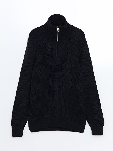 LCW Vision Dik Yaka Uzun Kollu Erkek Triko Kazak - W4KI60Z8-RFH