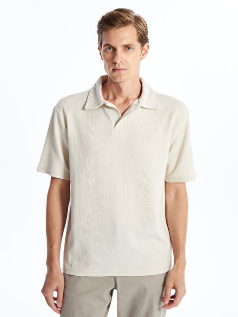 LCW Vision Polo Yaka Kısa Kollu Erkek Tişört - W4KJ81Z8-HZZ