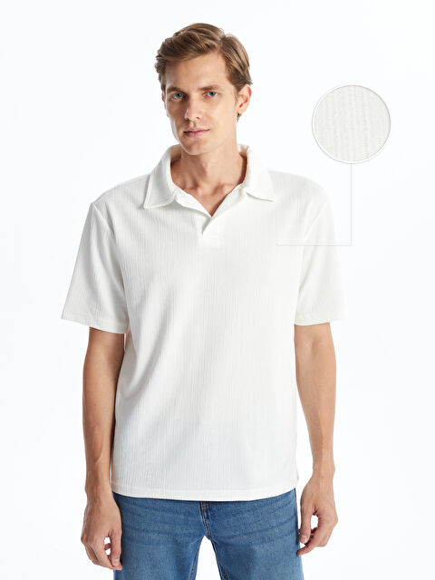 LCW Vision Polo Yaka Kısa Kollu Erkek Tişört - W4KJ81Z8-R9J