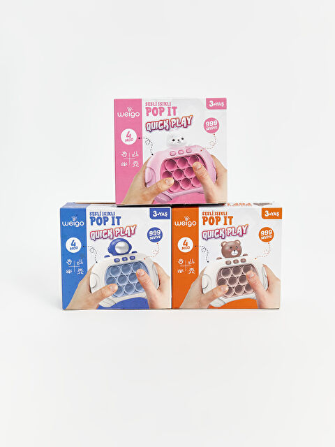 LCW ACCESSORIES Işıklı Sesli Büyük Kabarcıklı Eğitici Oyuncak - W4KJ87Z4-QBC