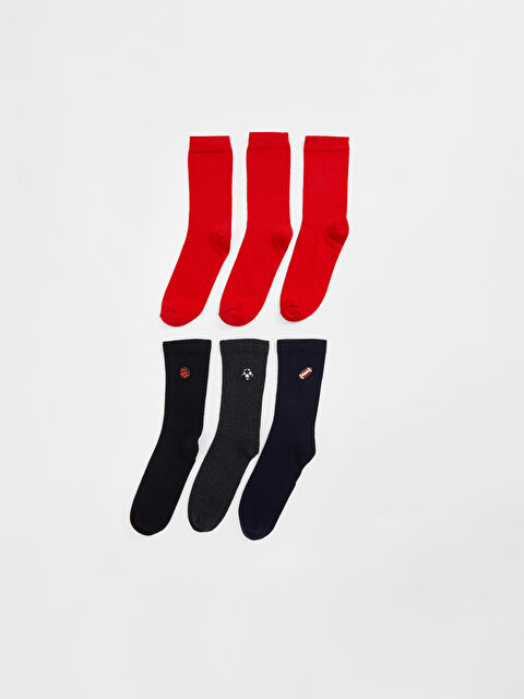 LCW ECO Erkek Çocuk Soket Çorap 3'lü - W4KK68Z4-M0T
