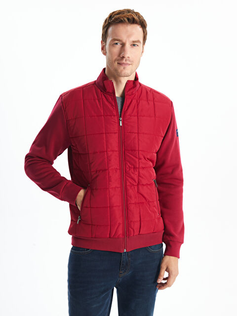 LC WAIKIKI Slim Fit Dik Yaka Erkek Şişme Mont - W4KK83Z8-GZL