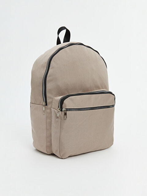 LCW ECO Fermuarlı Kadın Sırt Çantası - W4KL46Z8-YVU