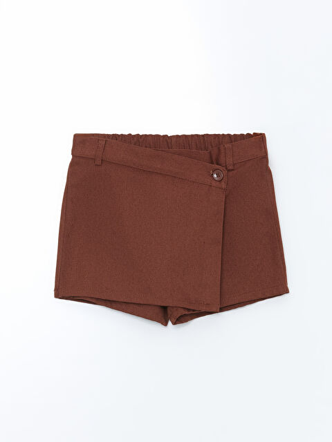 LCW Kids Beli Lastikli Kız Çocuk Etek - W4KL54Z1-HHB