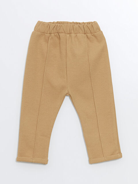 LCW baby Beli Lastikli Erkek Bebek Eşofman Alt - W4KL55Z1-GCZ