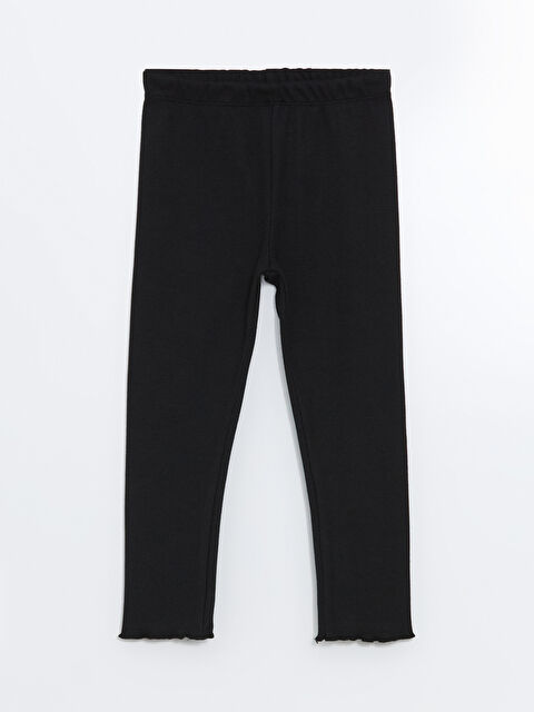 LCW ECO Beli Lastikli Kız Bebek Basic Tayt - W4KM13Z1-CVL