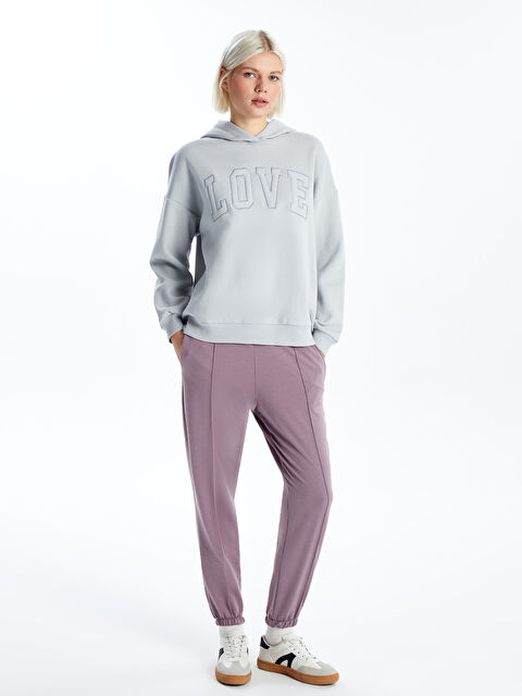 LC WAIKIKI Beli Lastikli Kadın Jogger Eşofman Altı - W4KM76Z8-G0W