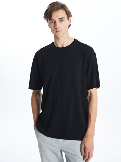 LCW Vision Bisiklet Yaka Kısa Kollu Erkek Tişört - W4KO06Z8-CVL