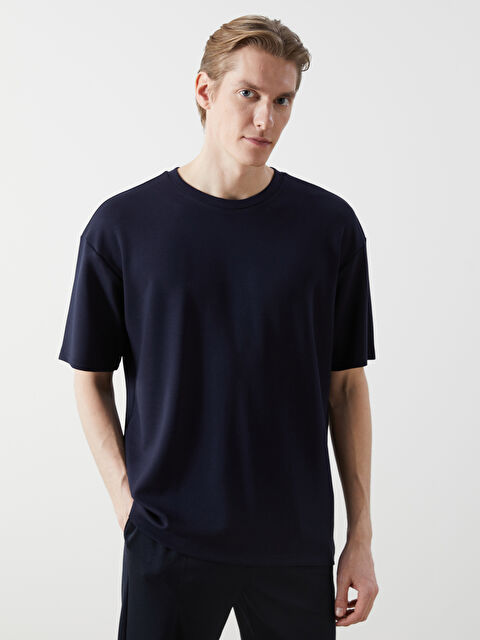 LCW Vision Bisiklet Yaka Kısa Kollu Erkek Tişört - W4KO06Z8-RFH