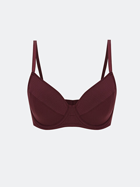 LCW DREAM Balenli Dolgusuz Düz Tişört Sütyen - W4KO67Z8-UV3