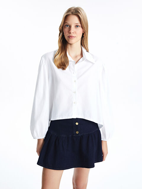 Natuvera Poplin Kadın Gömlek - W4KQ23Z8-J5E