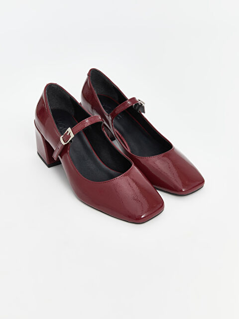 KOOR Kare Burun Kadın Topuklu Ayakkabı - W4KQ61Z8-CTM