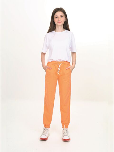 NICKEL Beli Lastikli Kız Çocuk Eşofman Altı - W4KQ71Z4-EXA