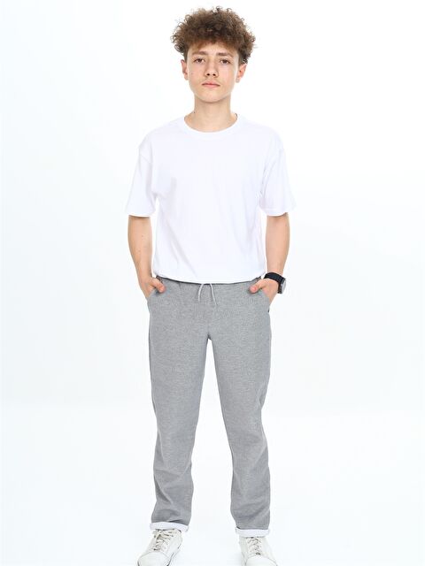 NICKEL Beli Lastikli Erkek Çocuk Eşofman Altı - W4KQ73Z4-GE9