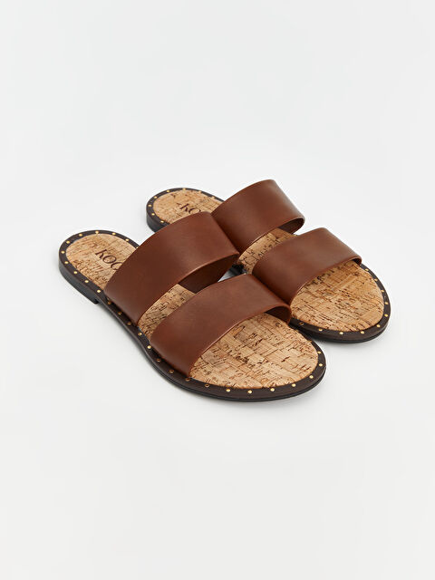 KOOR Çift Bantlı Kadın Terlik - W4KS03Z8-CZR