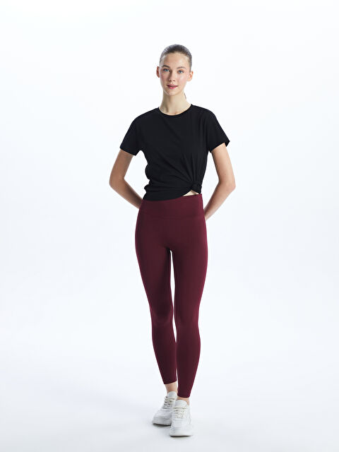 XSIDE ACTIVE Beli Lastikli Kadın Spor Tayt - W4KS43Z8-DNF