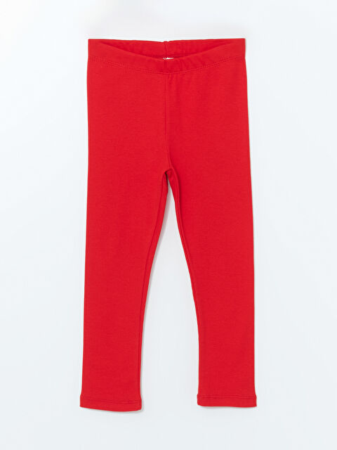 LCW Kids Beli Lastikli Kız Çocuk Tayt - W4KS84Z1-H0P