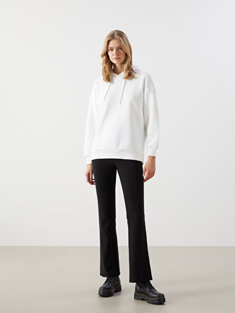 LCW Modest Beli Lastikli Kadın Tayt Pantolon - W4KT27Z8-CVL