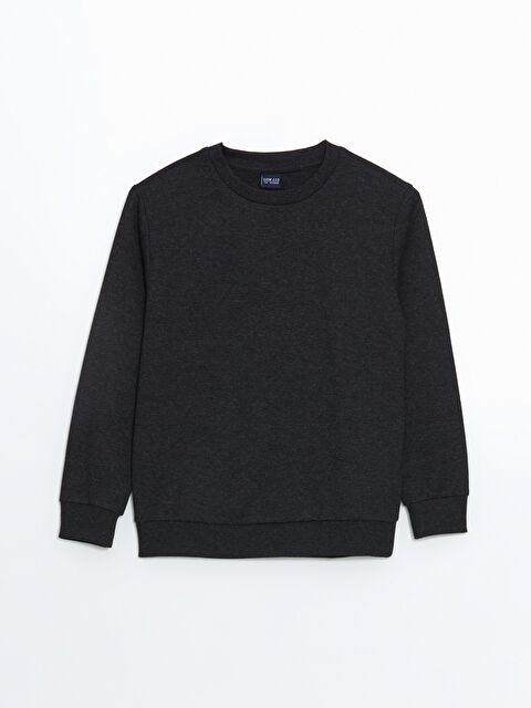 LCW ECO Bisiklet Yaka Erkek Çocuk Sweatshirt - W4KT40Z4-L8N