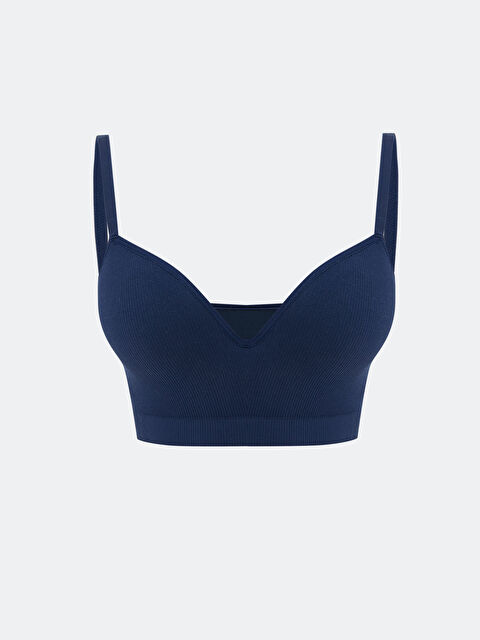 LCW DREAM Balensiz Dolgusuz Düz Seamless Tişört Sütyen - W4KT66Z8-HEL