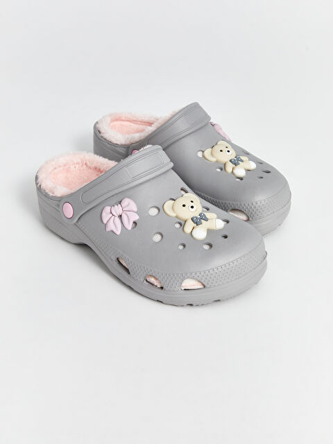 LCW STEPS Ayıcık Baskılı Kadın Ev Terliği - W4KU29Z8-CWL