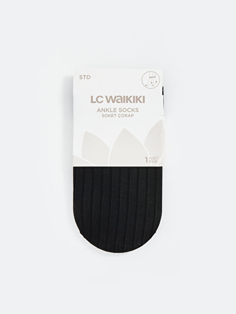 LCW DREAM Kadın Düz Soket Çorap - W4KU78Z8-J0F