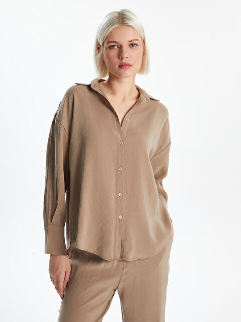 XSIDE Loose Fit Kadın Gömlek - W4KU87Z8-DHE