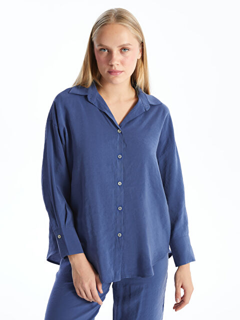 XSIDE Loose Fit Kadın Gömlek - W4KU87Z8-K7G