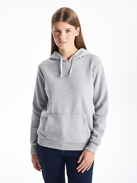 LC WAIKIKI Kadın Kalın Hoodie - W4KV78Z8-LAL