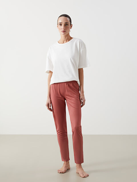 LC WAIKIKI Beli Lastikli Kadın Eşofman Altı - W4KY03Z8-SWY