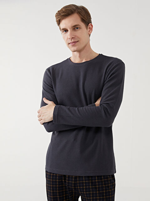 LC WAIKIKI Standart Kalıp Erkek Pijama Takımı - W4L020Z8-R34