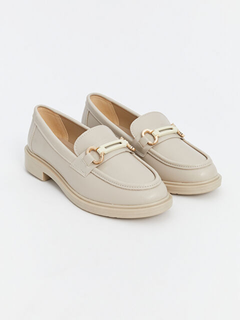 KOOR Deri Görünümlü Kadın Klasik Ayakkabı - W4L112Z8-R81