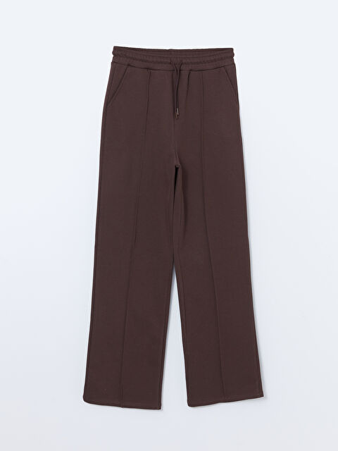 LCW Modest Beli Lastikli Kadın Kalın Eşofman Altı - W4L177Z8-HEH