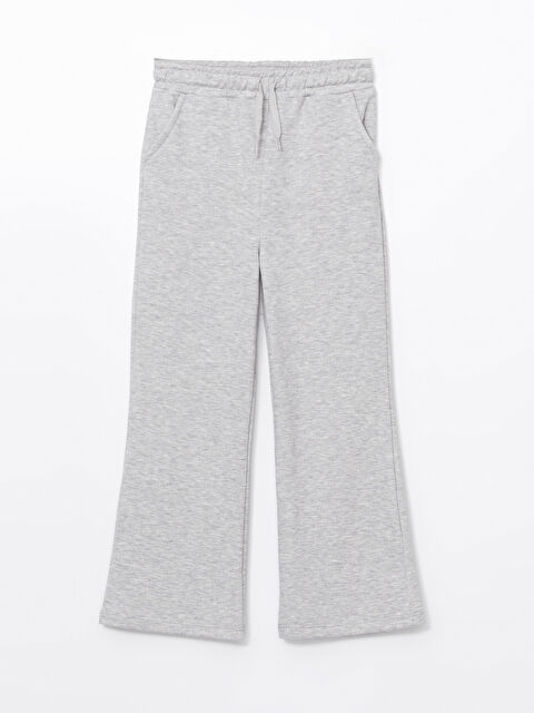 LCW Kids Beli Lastikli Kız Çocuk Eşofman Altı - W4L262Z4-CT3