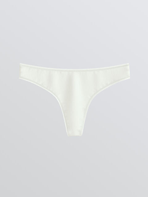 LCW DREAM Düz Tanga Külot - W4L272Z8-QVE