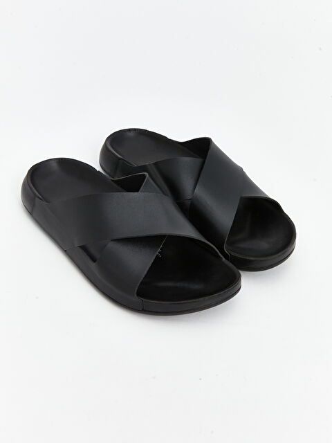 LCW STEPS Çapraz Bantlı Erkek Terlik - W4L287Z8-CVL