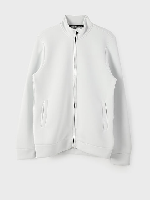 LCW Vision سويت شيرت بسحاب بياقة قمع للسيدات - W4L297Z8-J5E