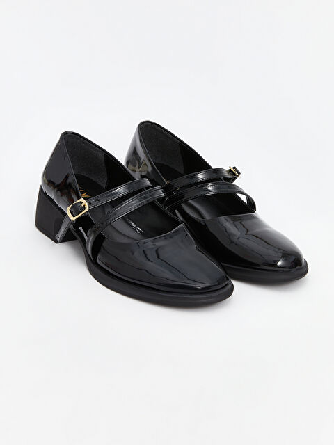 KOOR Deri Görünümlü Kadın Topuklu Ayakkabı - W4L549Z8-HUC