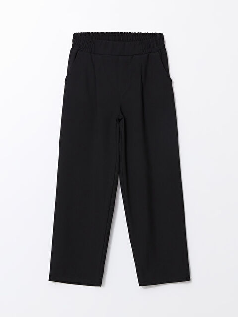 LCW Kids Beli Lastikli Kız Çocuk Pantolon - W4L570Z4-CVL