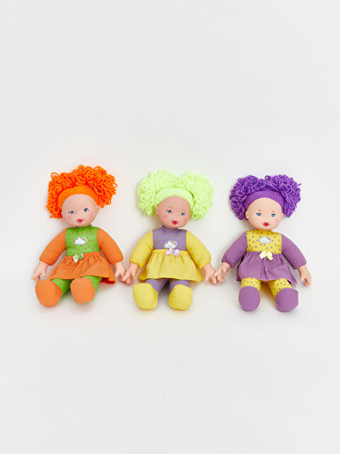 LCW ACCESSORIES Renkli Saçlı Oyuncak Bebek - W4L589Z4-QBC