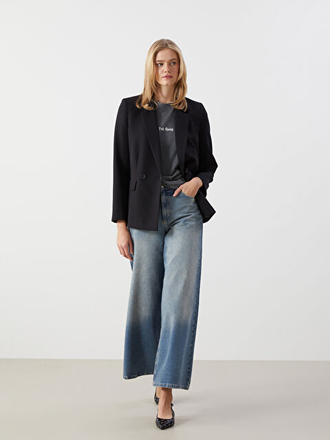 LCW Jeans Wideleg Kadın Jean Pantolon - W4L675Z8-JVU