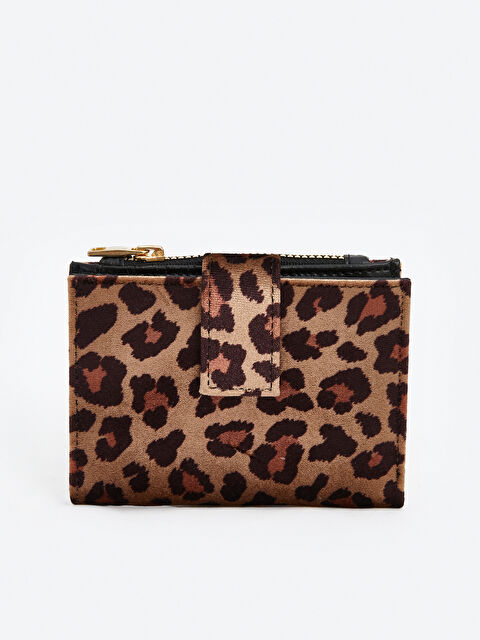 LCW ACCESSORIES Leopar Desenli Kadın Cüzdan - W4L679Z8-LQY